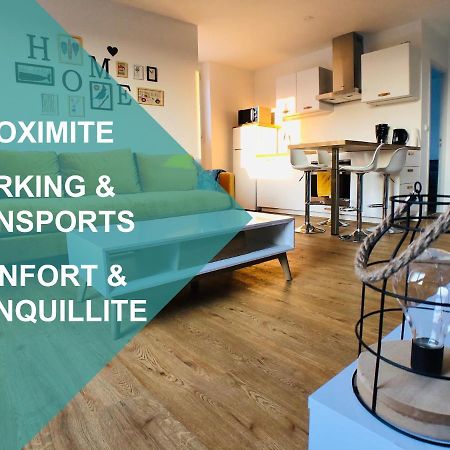 Charmant Appartement 1-4 Personnes, Proche Centre Avec Parking Нант Экстерьер фото