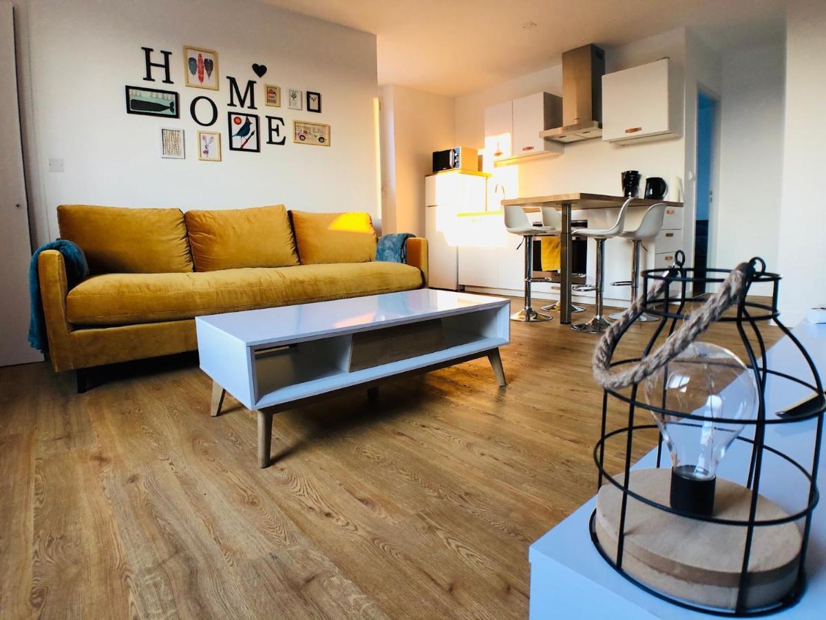 Charmant Appartement 1-4 Personnes, Proche Centre Avec Parking Нант Экстерьер фото