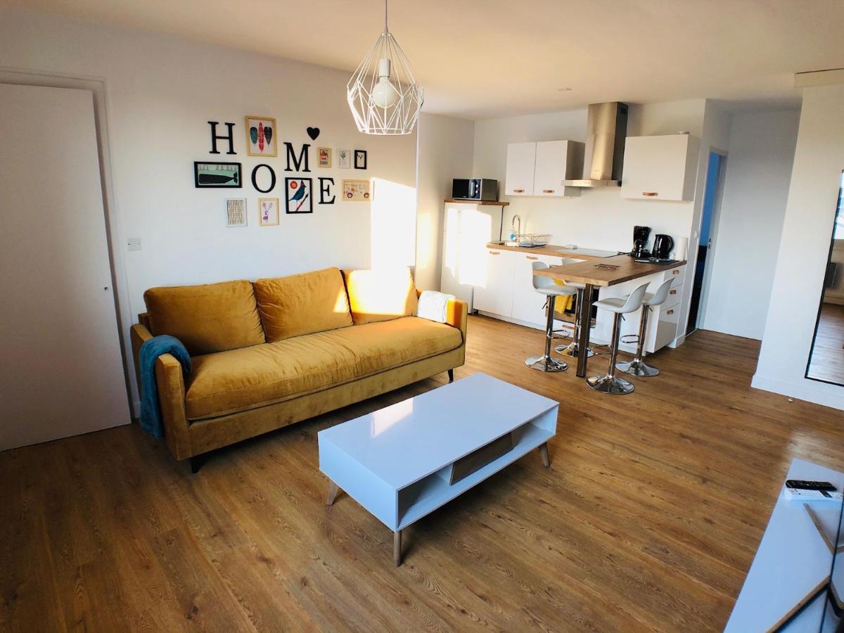 Charmant Appartement 1-4 Personnes, Proche Centre Avec Parking Нант Экстерьер фото